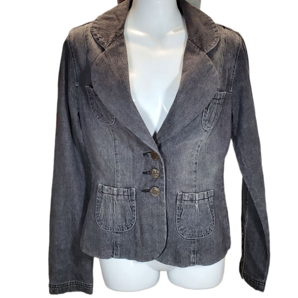 REFUGE Denim blazer 3 Button M